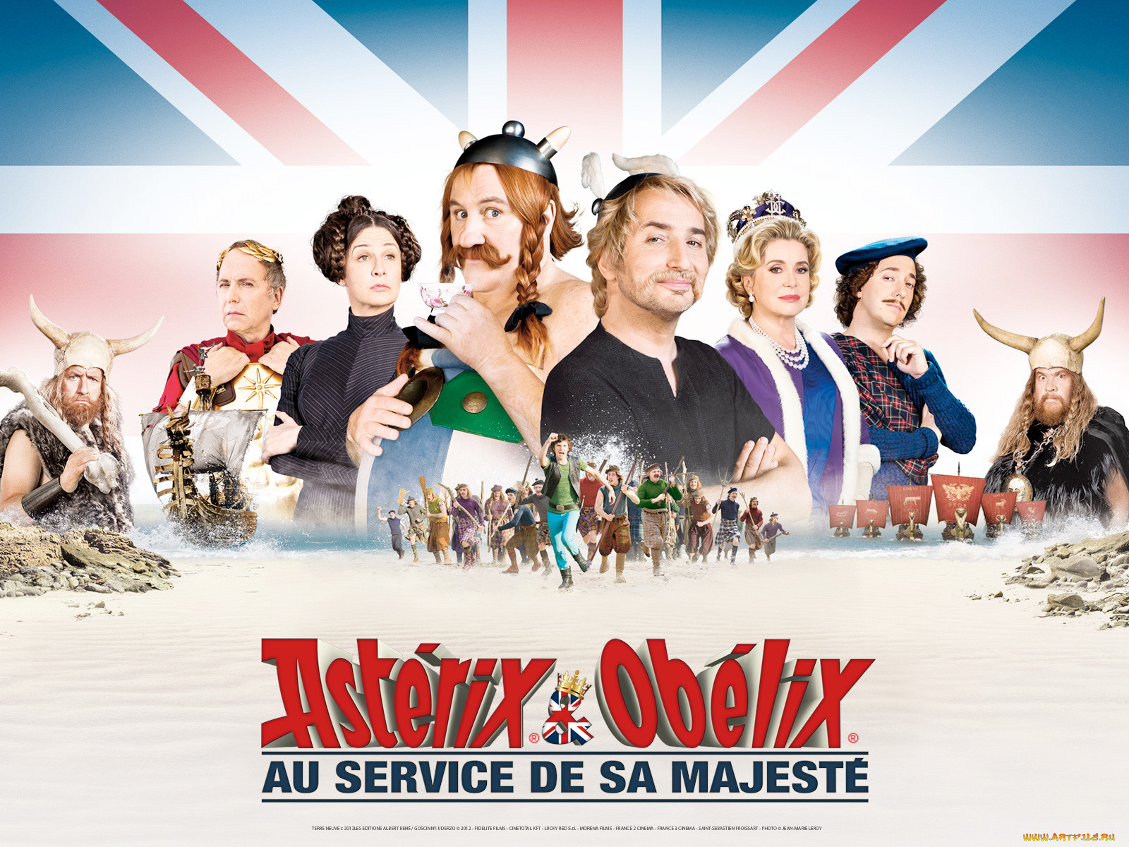 , , asterix, et, obelix, au, service, de, sa, majeste, obtlix